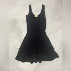 Rony Kobo A-line dress viscose fabric with knit pattern size S